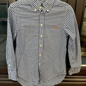 Ralph Lauren boys button down. Size 8.